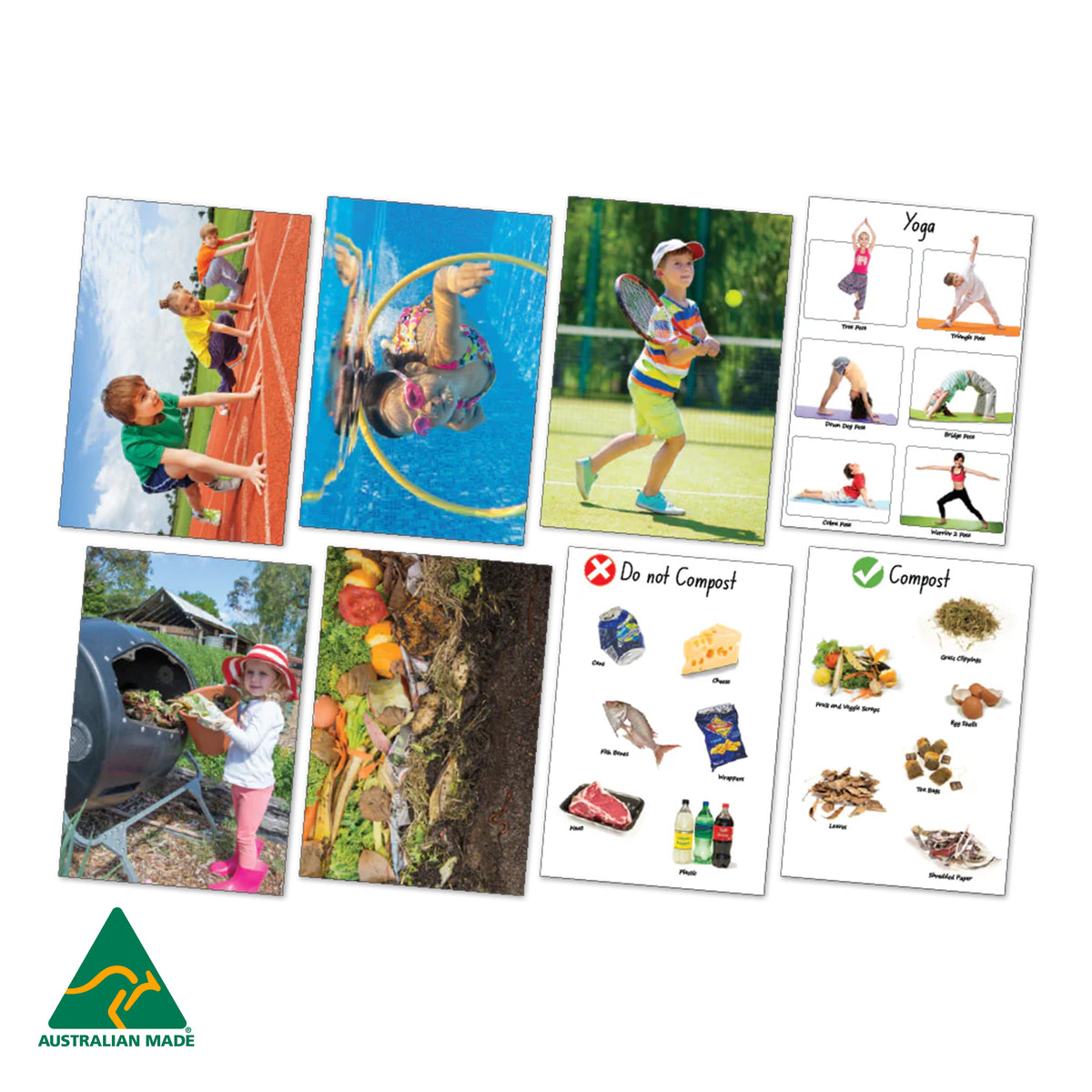 Exercise and Compost Poster Kit — Oz Publishing