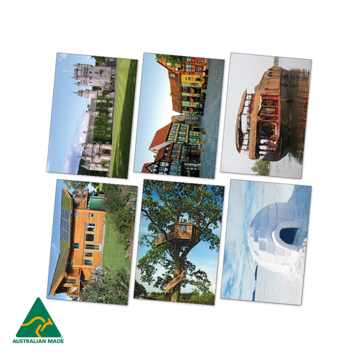 Houses around the World Poster Kit