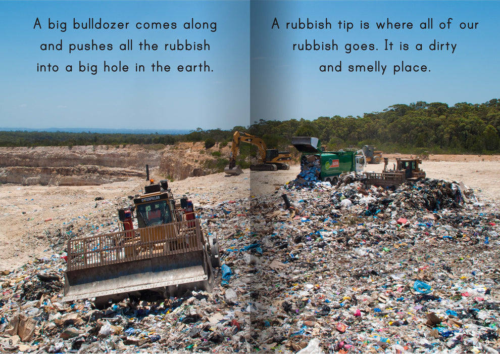 Let's Learn about where the Rubbish Goes Big Book