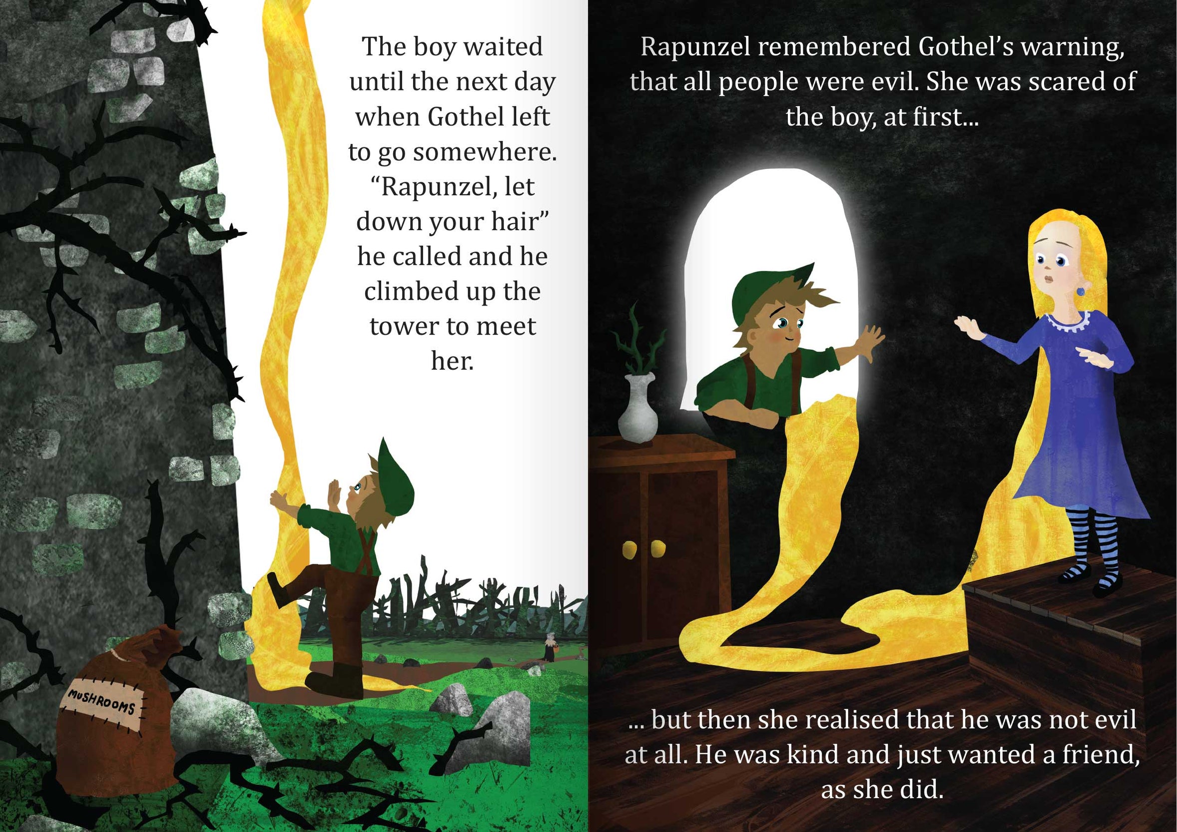 Rapunzel Big Book — Oz Publishing
