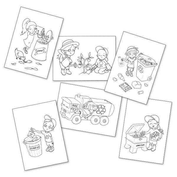 Healthy Planet Colouring-in/Activity Kit