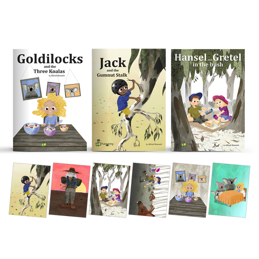 Outback Fairy Tale Big Book Set of 3 - With 6 FREE 'Outback Tales' Posters