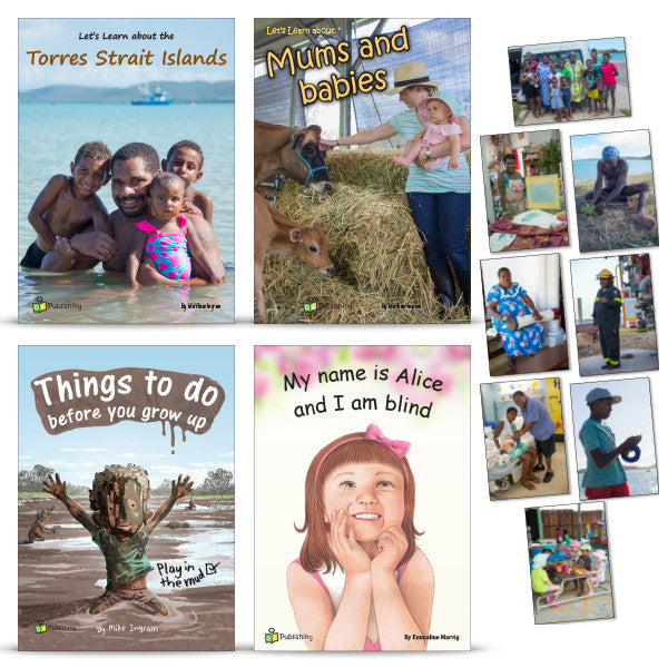 Set of 4 Big Books - With FREE Torres Strait Islands Poster Kit