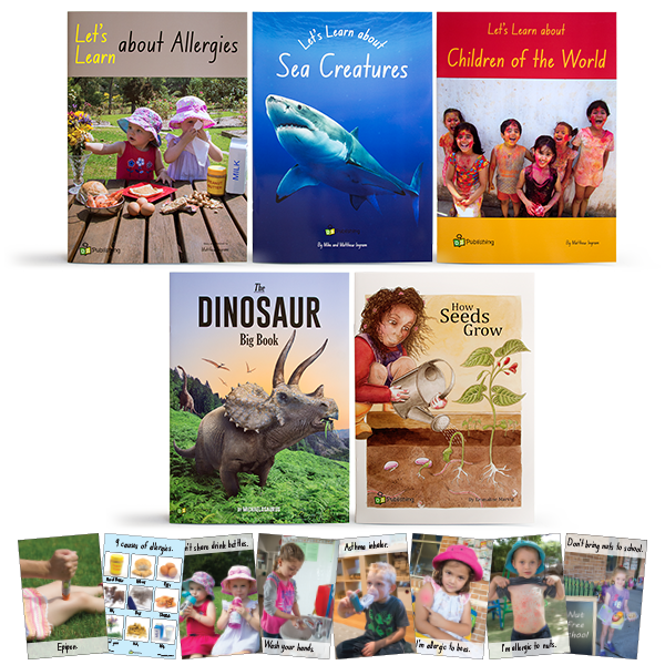 Set of 5 Big Books - With FREE 'Allergies' Poster Pack