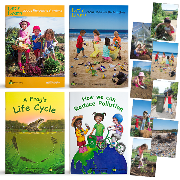 Set of all 4 Big Books - With FREE 'Caring for our Planet' Poster Pack